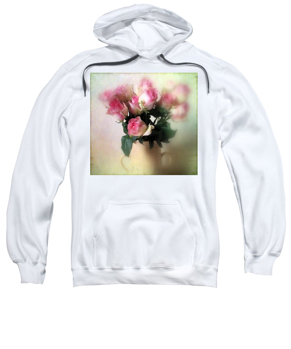 Flowers Sweatshirt featuring the photograph Blush by Jessica Jenney