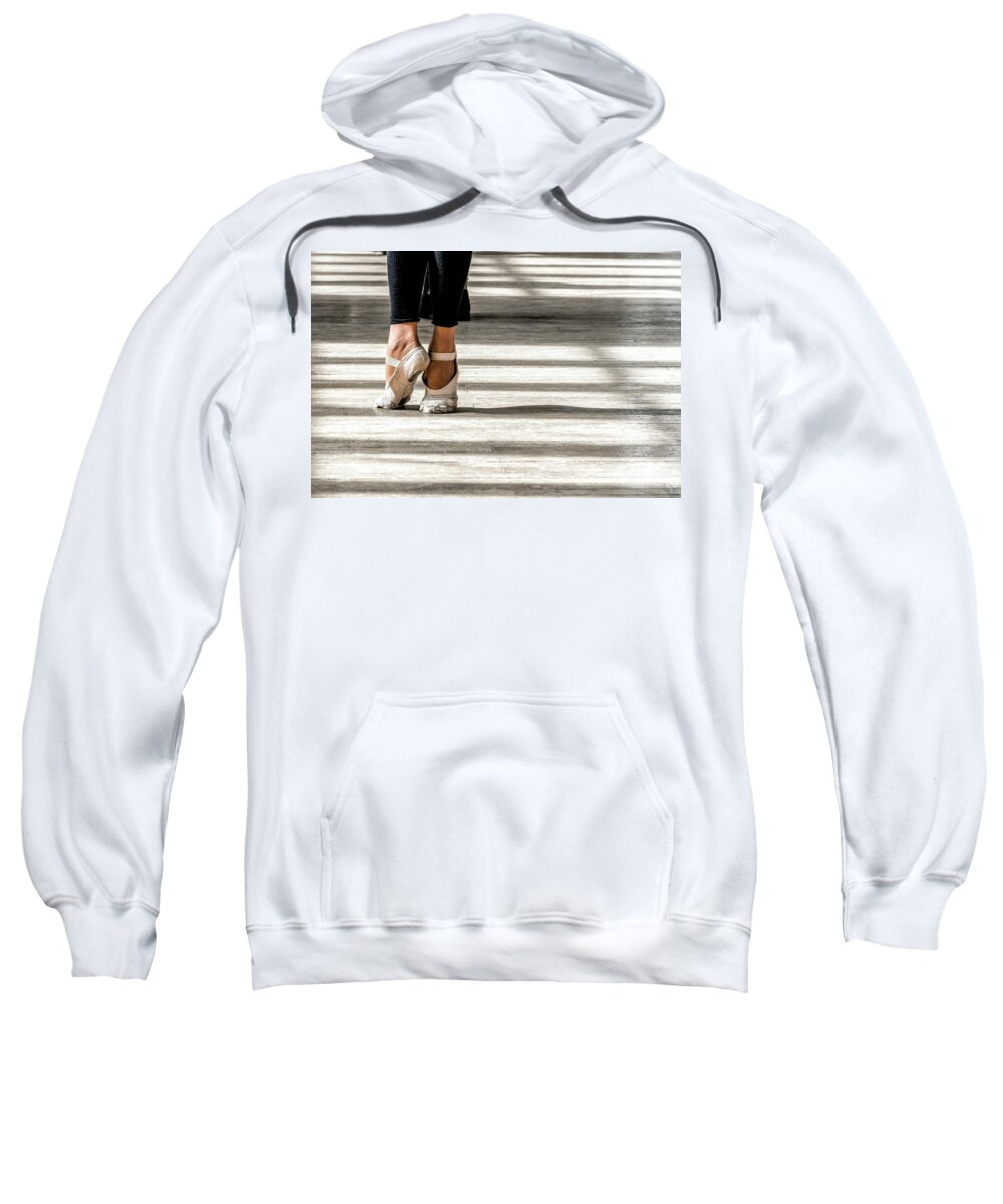 Architectural Photographer Sweatshirt featuring the photograph Camaguey Ballet 2 by Lou Novick
