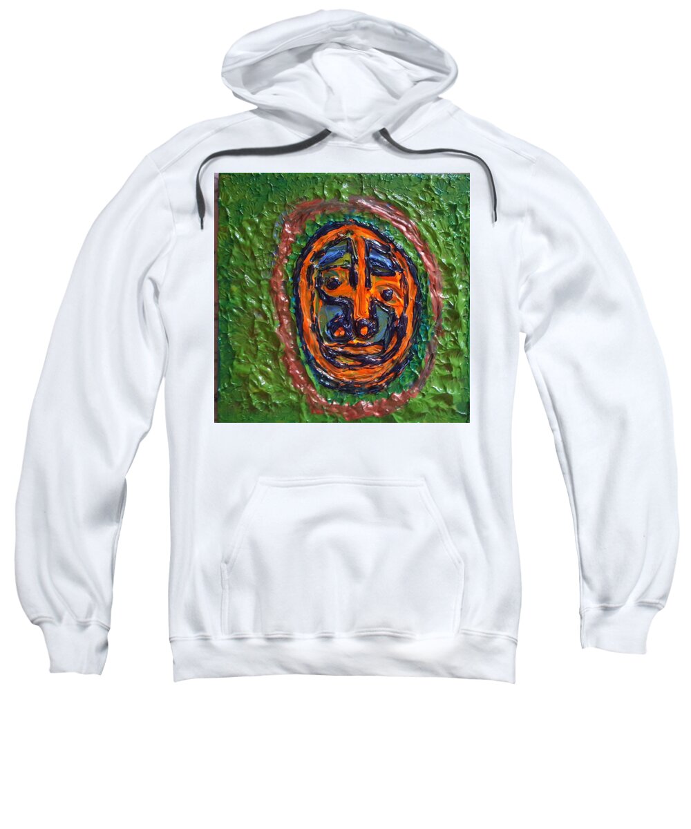 Multicultural Nfprsa Product Review Reviews Marco Social Media Technology Websites \\\\in-d�lj\\\\ Darrell Black Definism Artwork Sweatshirt featuring the painting Caught in the vortex by Darrell Black