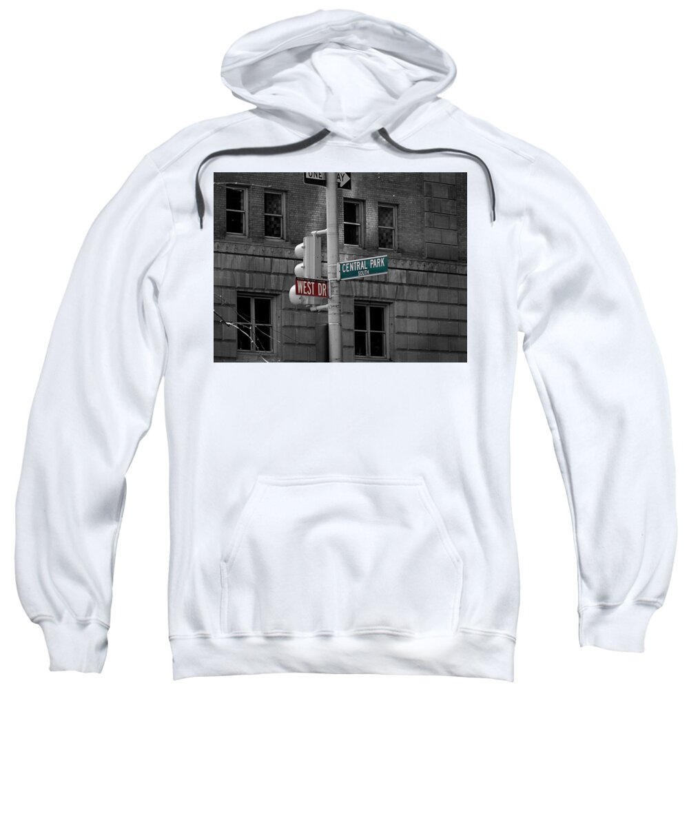 Architecture Sweatshirt featuring the photograph Central Park by Steven Myers