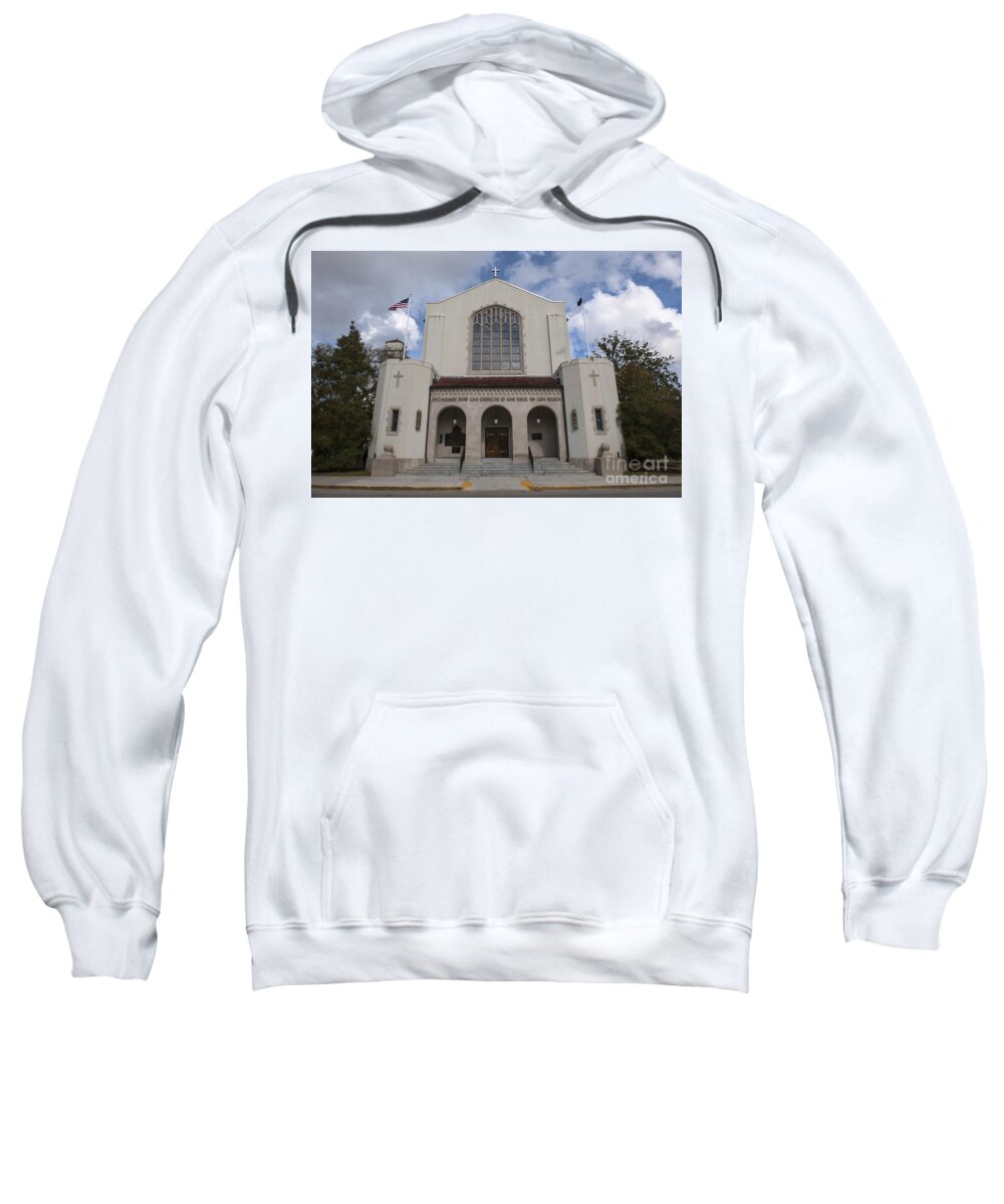Citadel Sweatshirt featuring the photograph Citadel Church by Dale Powell