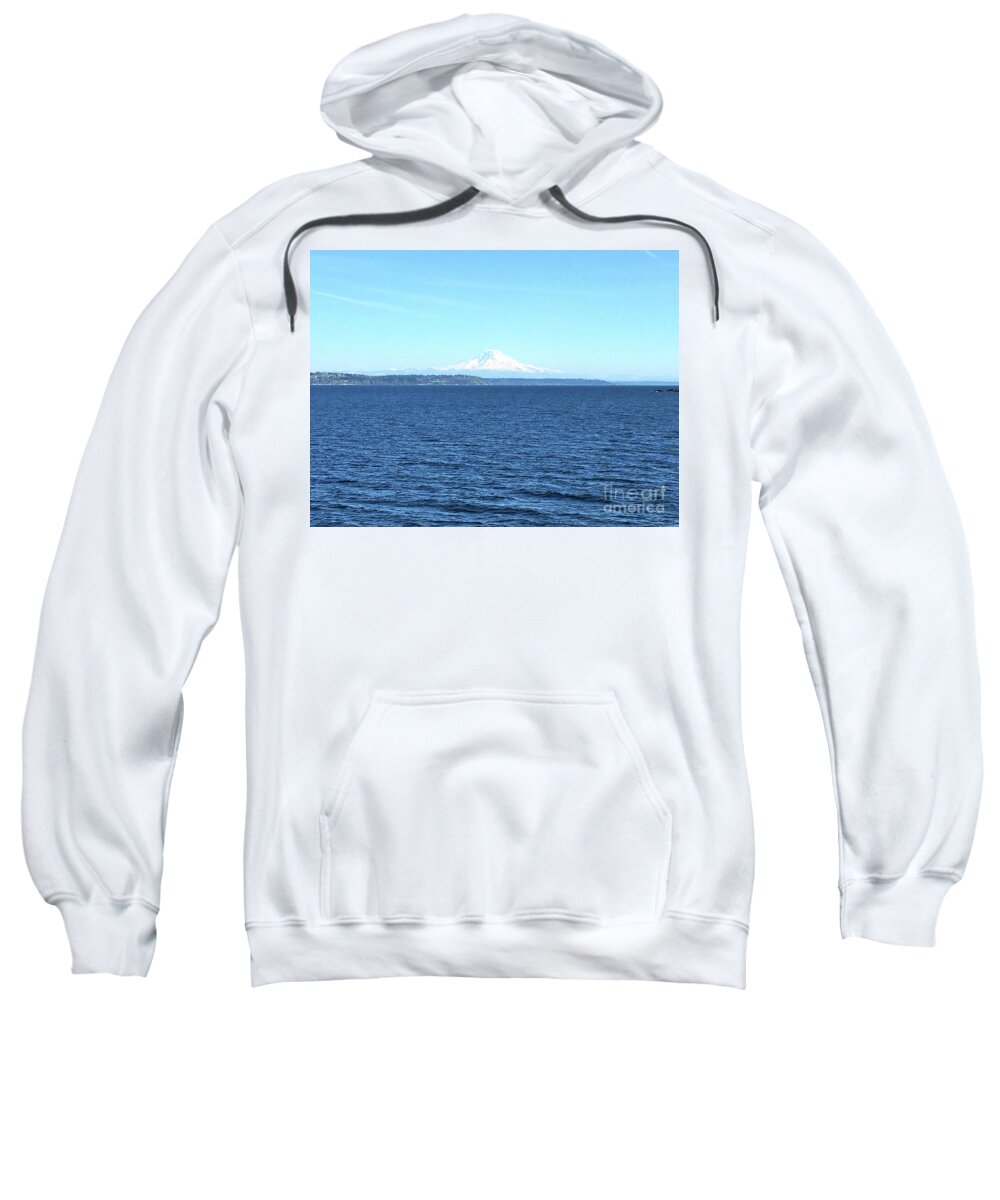 Seattle Sweatshirt featuring the photograph Clear by Dennis Richardson