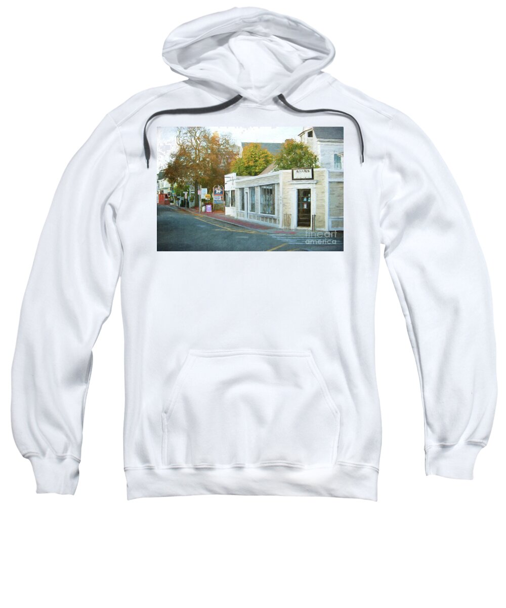Provincetown Sweatshirt featuring the photograph Commercial St. #2 by Michael James