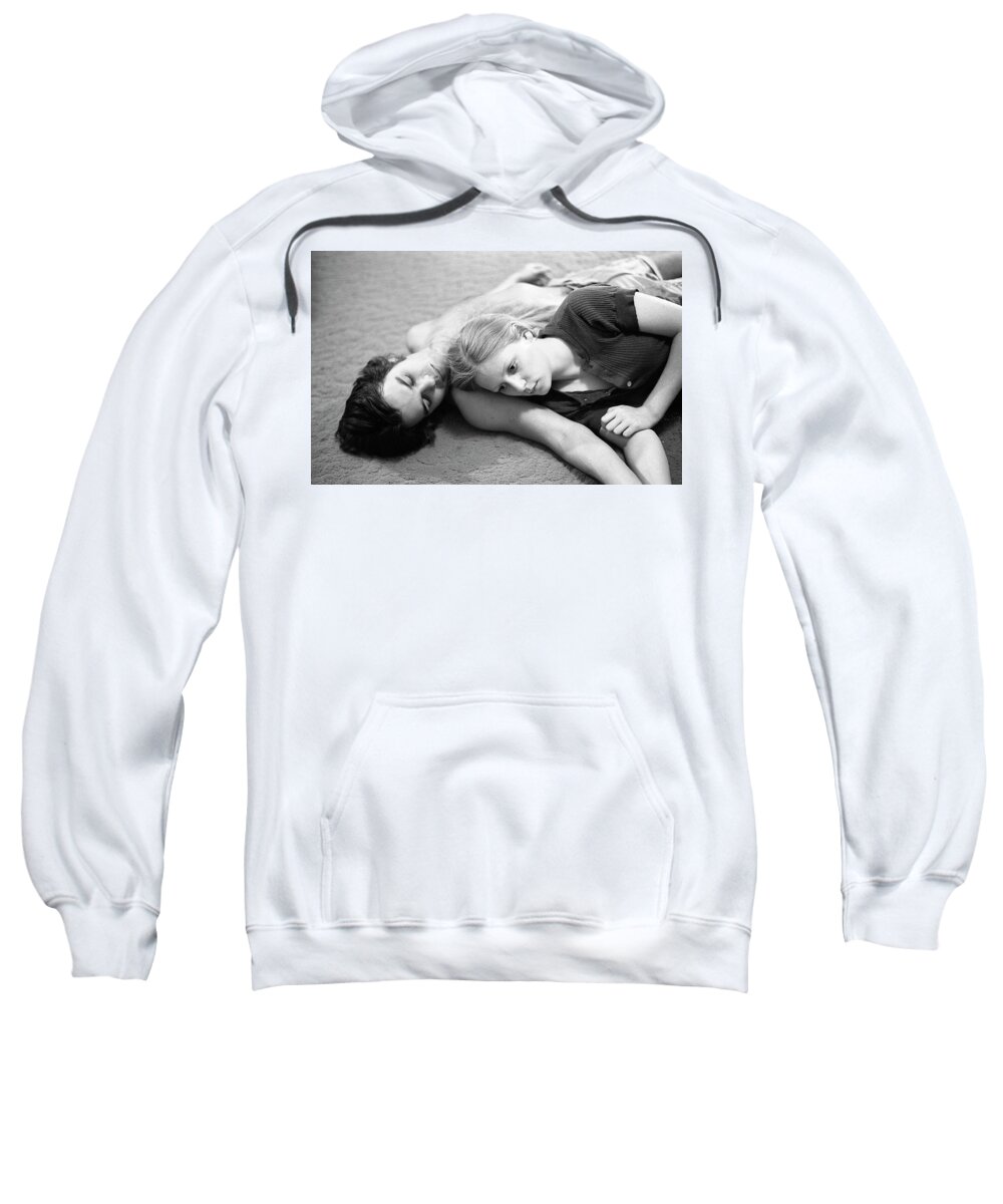 Contemplation Sweatshirt featuring the photograph Contemplation, Part 2, 1973 by Jeremy Butler