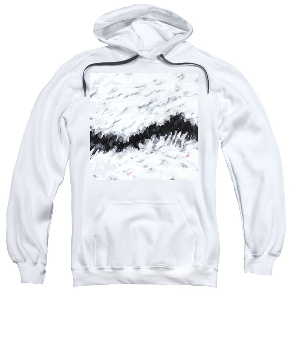 Landscape Sweatshirt featuring the painting Contemporary Landscape 1of2 by Gordon Punt