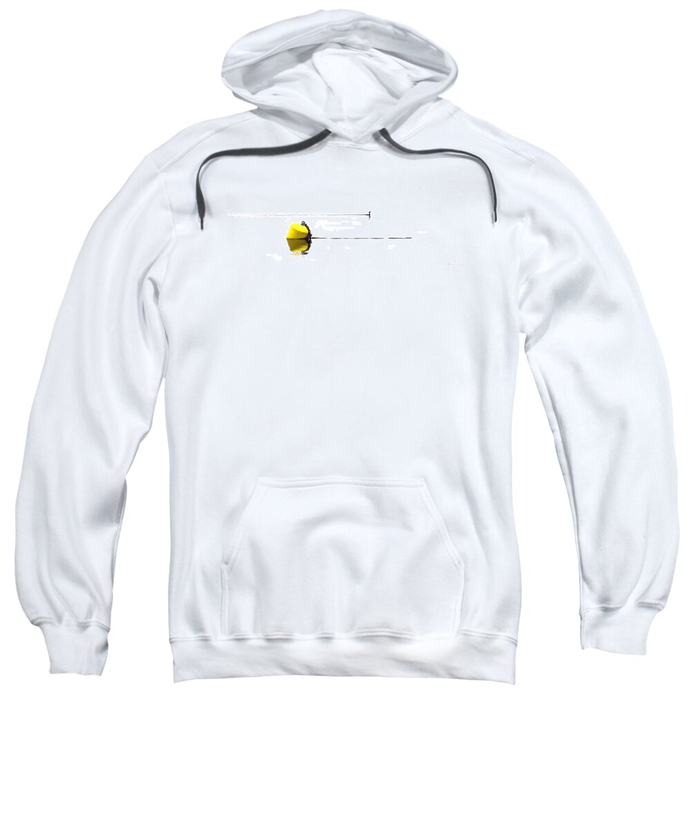 Minimalism Sweatshirt featuring the photograph Cormorant Going With the Flow by Marty Saccone