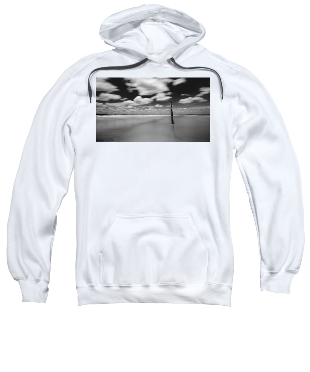 Cumberland Island Sweatshirt featuring the photograph Cumberland Shore by Ray Silva