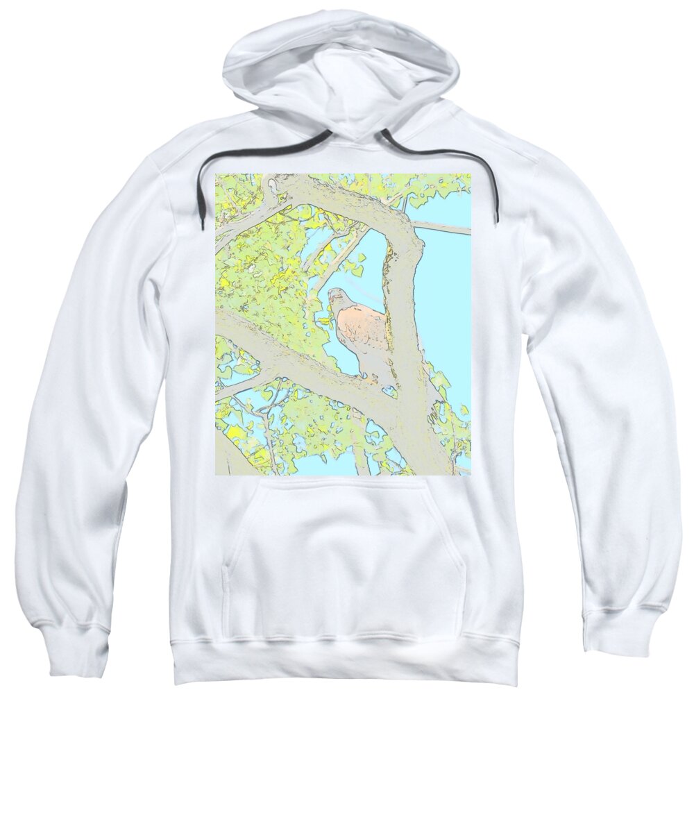 Bald Eagle Sweatshirt featuring the photograph Eagle Art by Michael Hall
