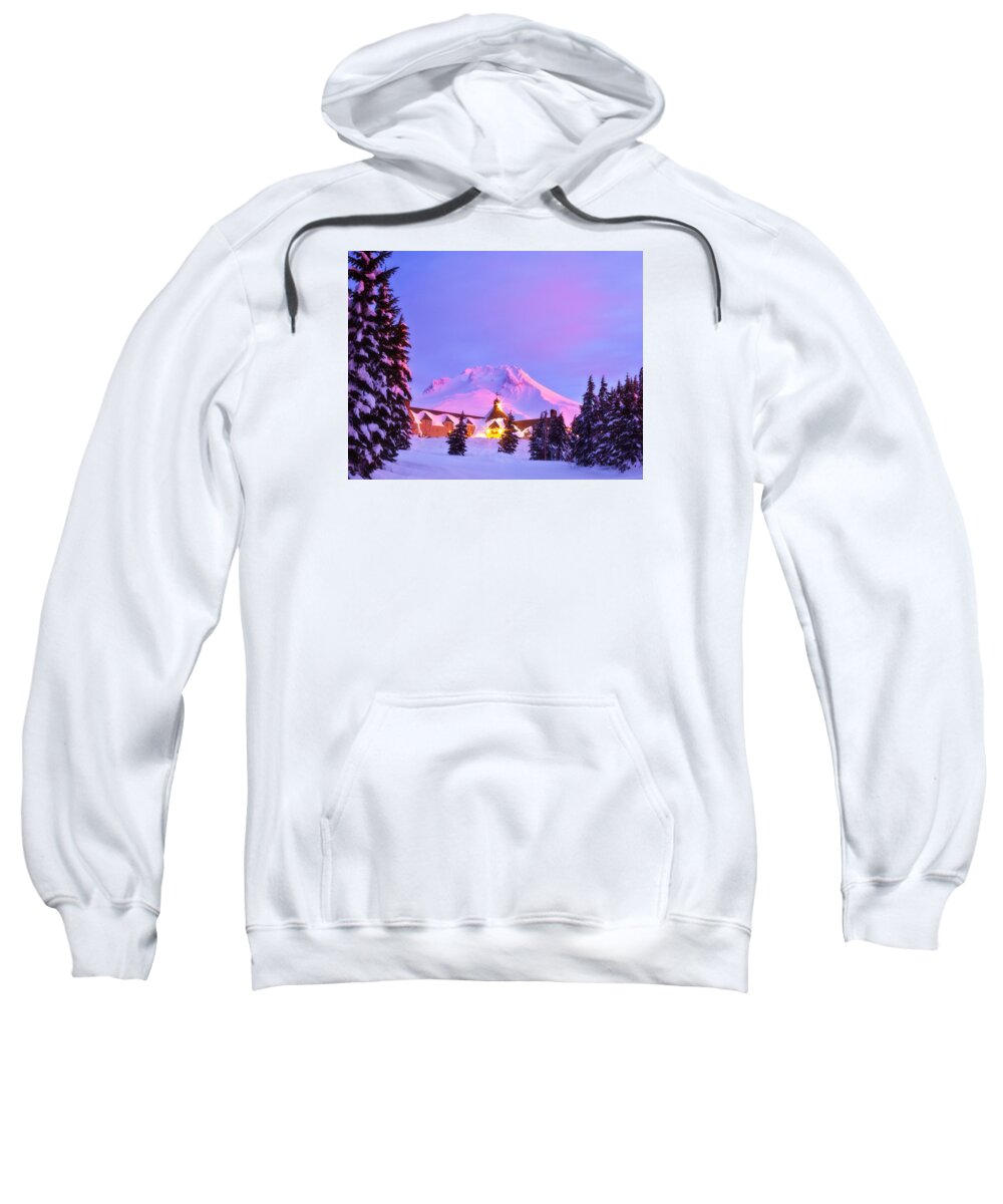 Sunrise Sweatshirt featuring the photograph End of the Year by Darren White