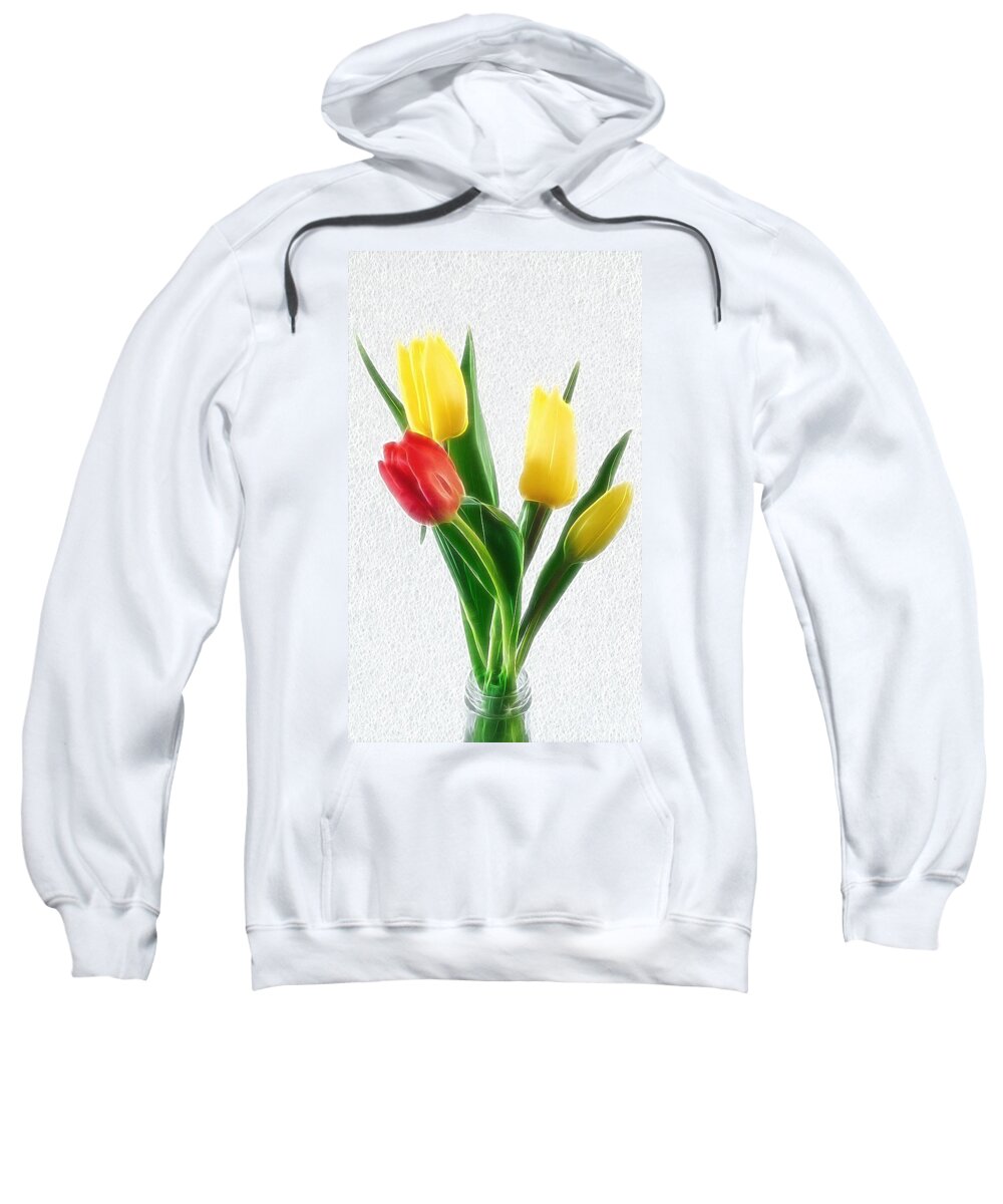 Flowers Sweatshirt featuring the photograph Flowers by Andre Brands