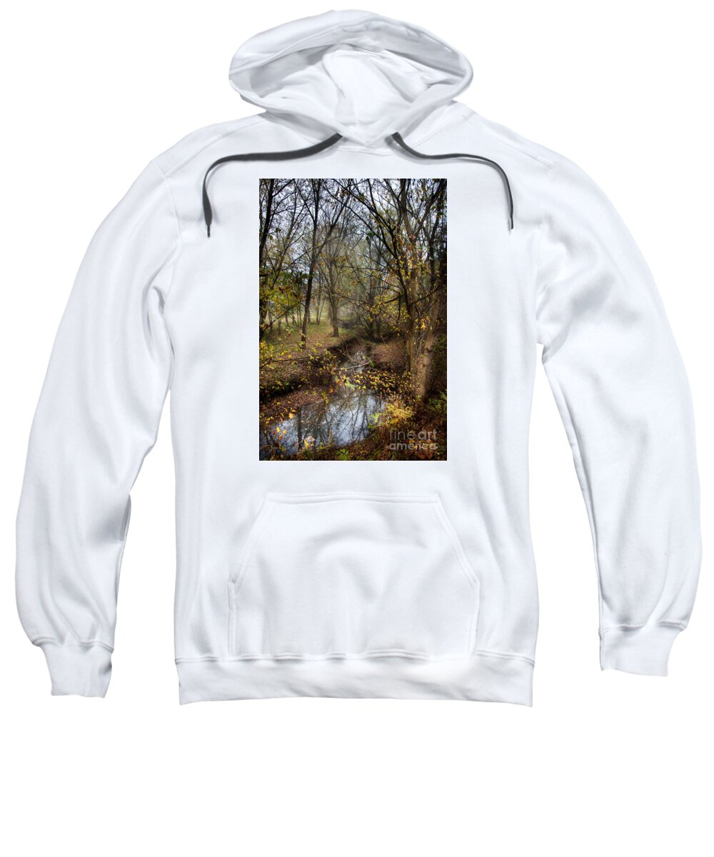 From Snow That Melted Only Yesterday Sweatshirt featuring the photograph From Snow That Melted Only Yesterday by William Fields