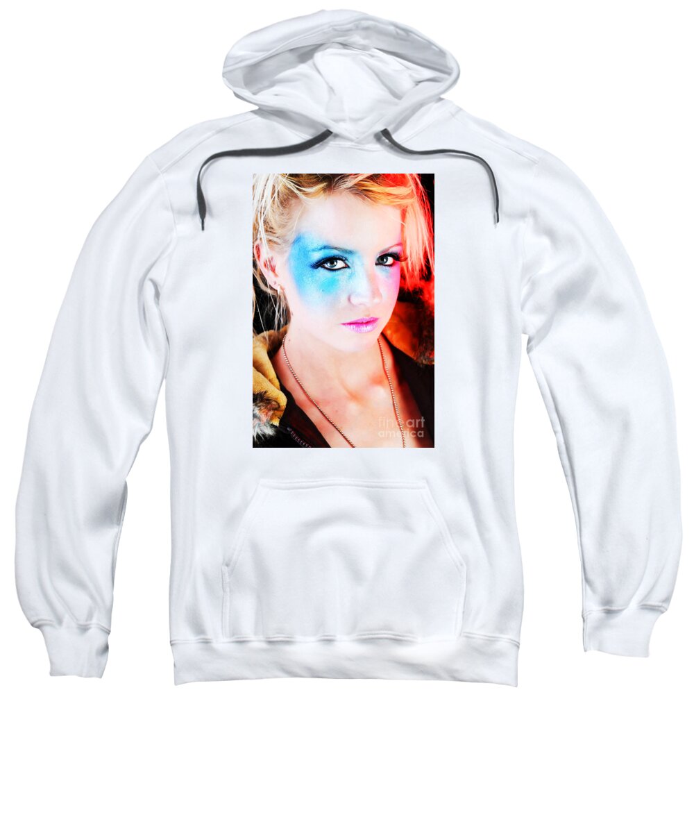 Artistic Photographs Sweatshirt featuring the photograph Full of color by Robert WK Clark