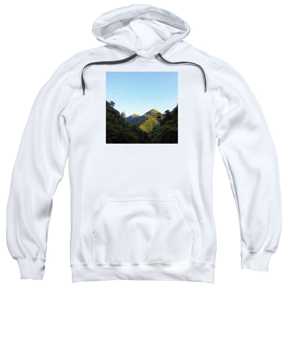 Mountain Sweatshirt featuring the photograph I Saw The Mountain by Ippei Uchida