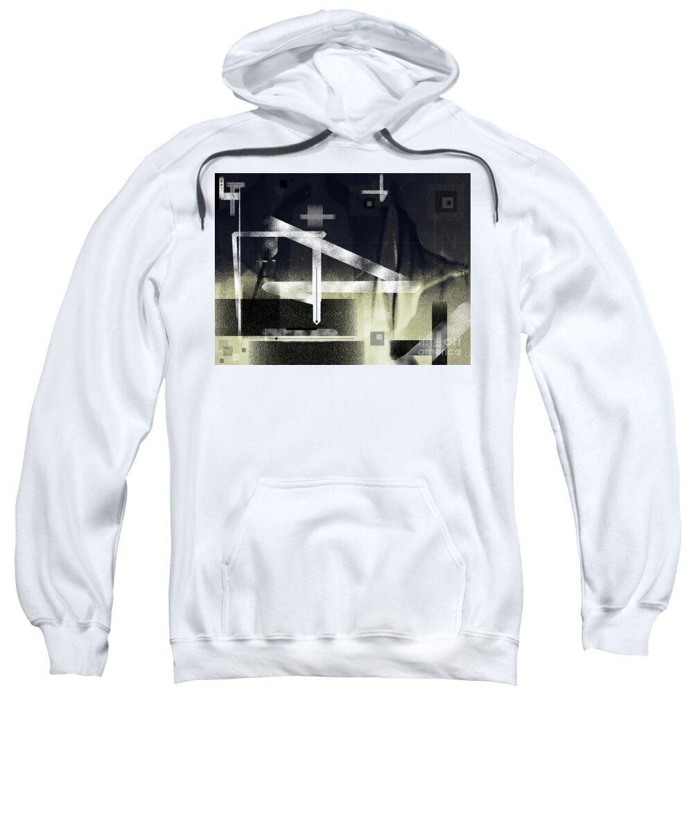 Abstract Sweatshirt featuring the digital art If by Fei A