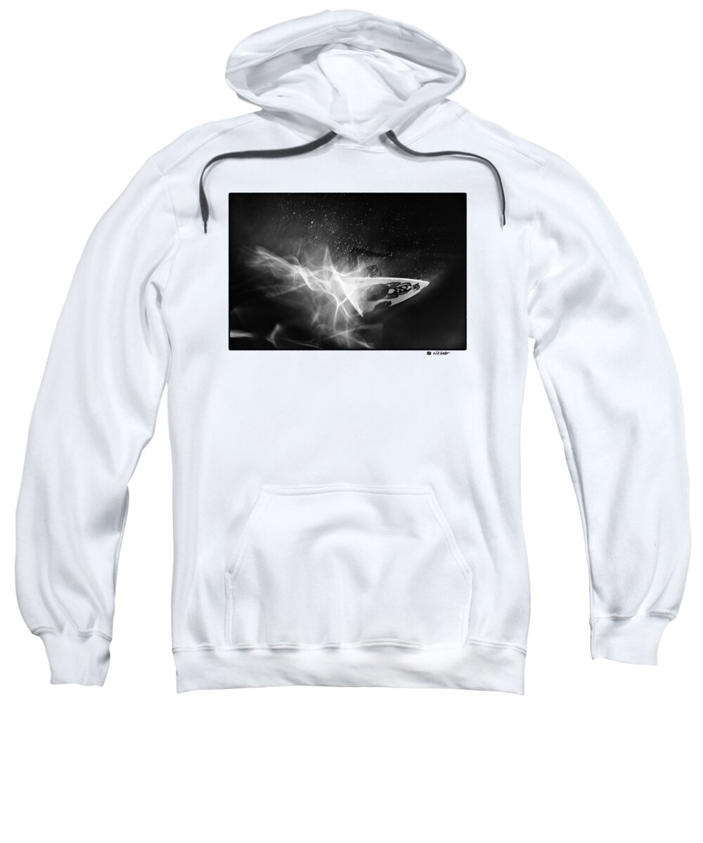 Surfing Sweatshirt featuring the photograph In Flames Tee by Nik West