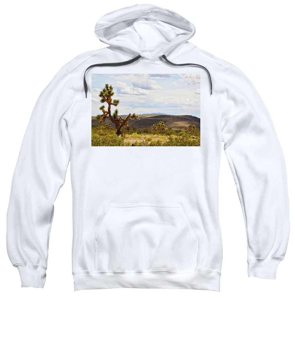 Joshua Trees Sweatshirt featuring the photograph Joshua trees in Arizona by Tatiana Travelways