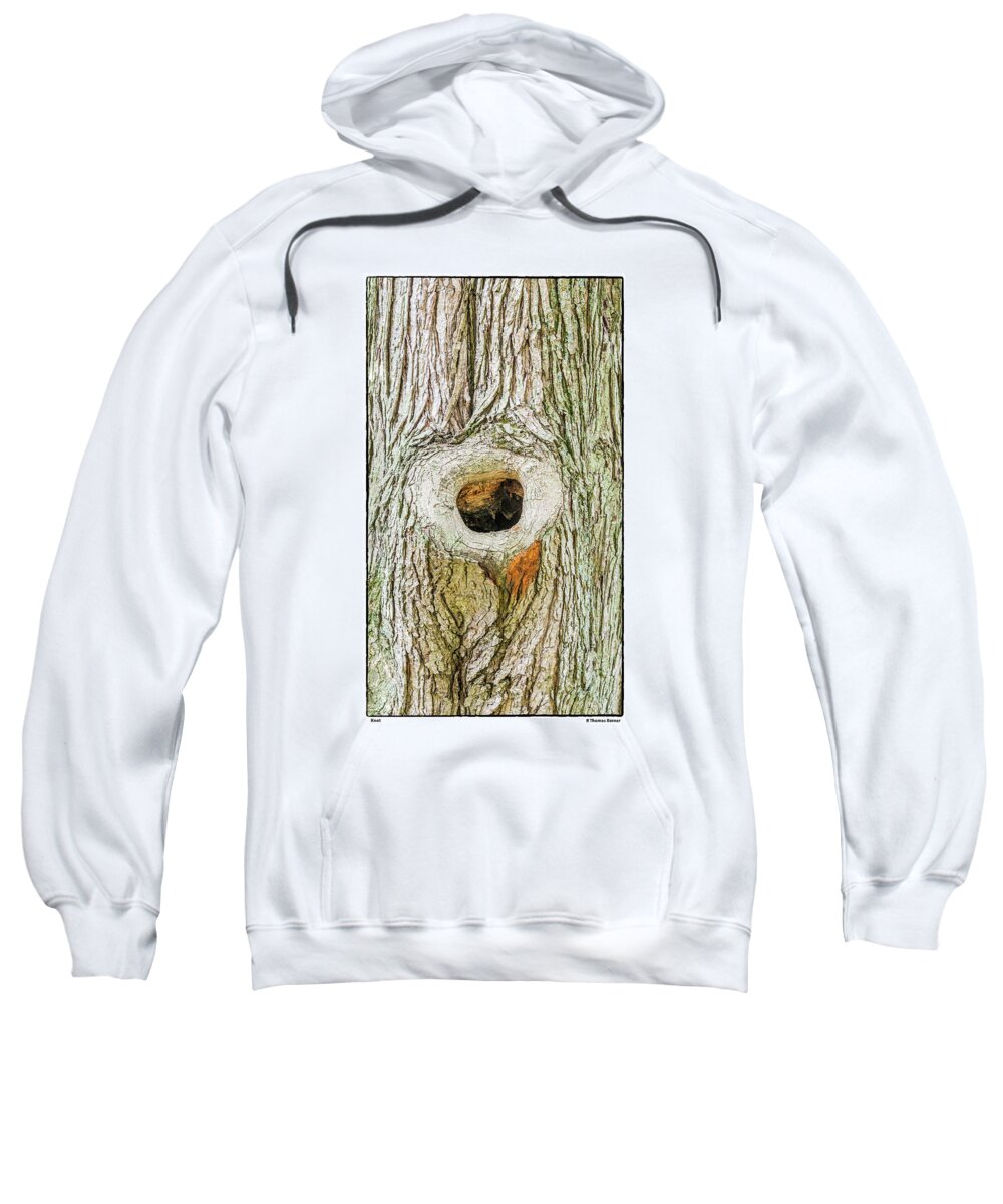 Tree Sweatshirt featuring the photograph Knot by R Thomas Berner