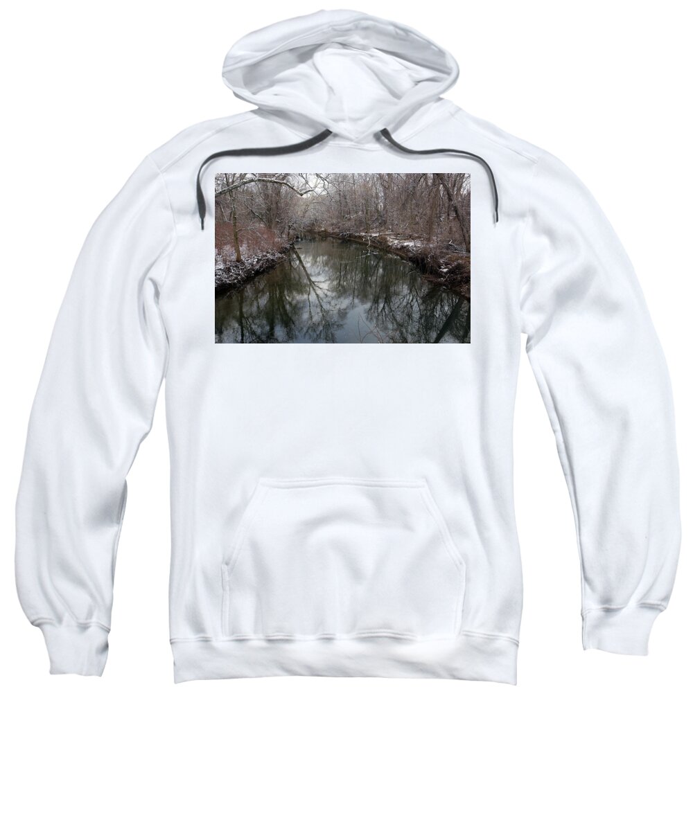 03.04.16_a Img1881 Sweatshirt featuring the photograph Late Winter in Philly by Dorin Adrian Berbier