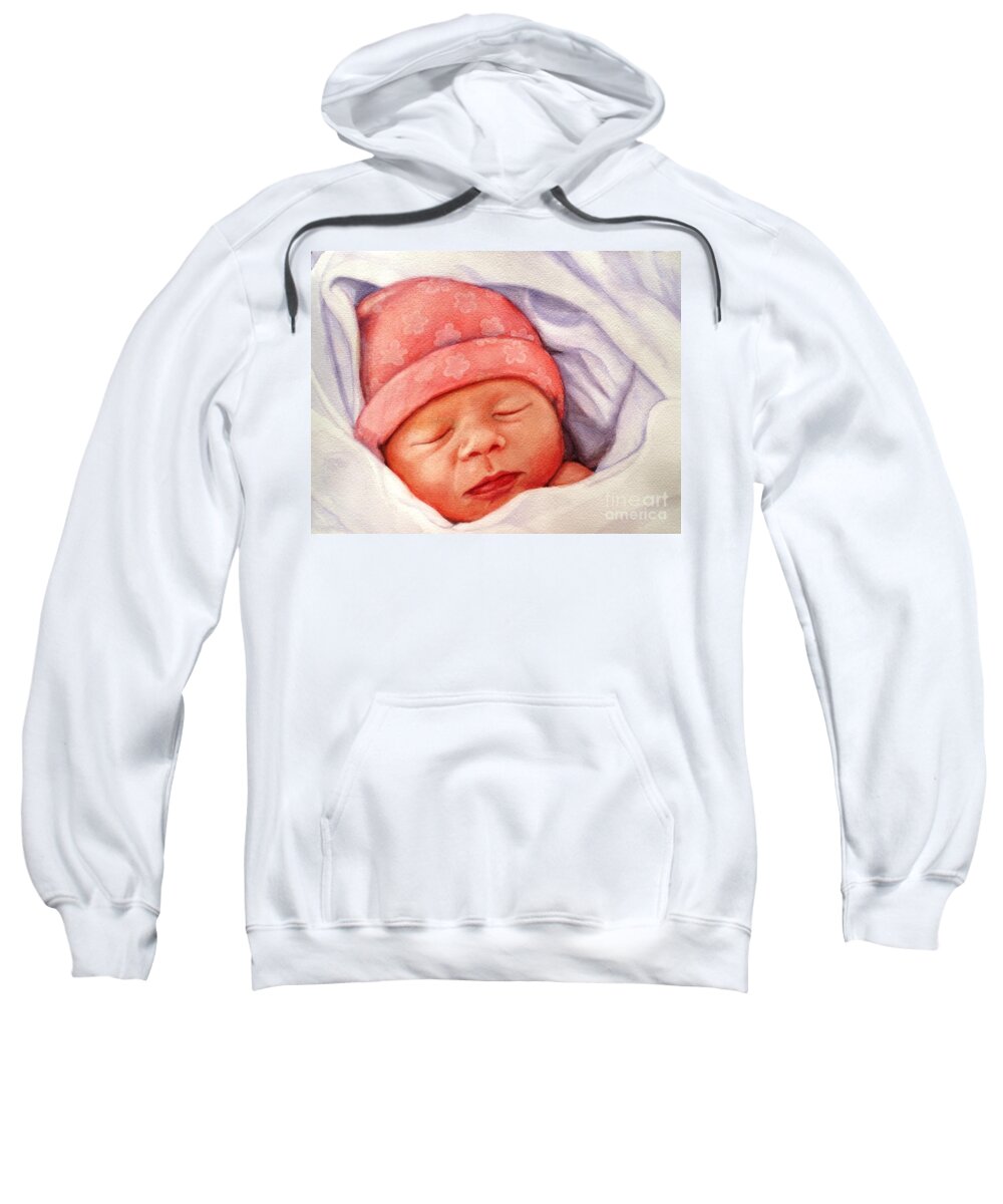 Baby Sweatshirt featuring the painting Layla by Marilyn Jacobson