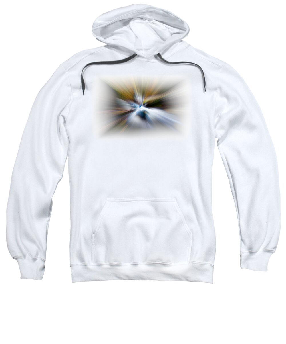 Abstract Sweatshirt featuring the photograph Light Angels by Debra and Dave Vanderlaan
