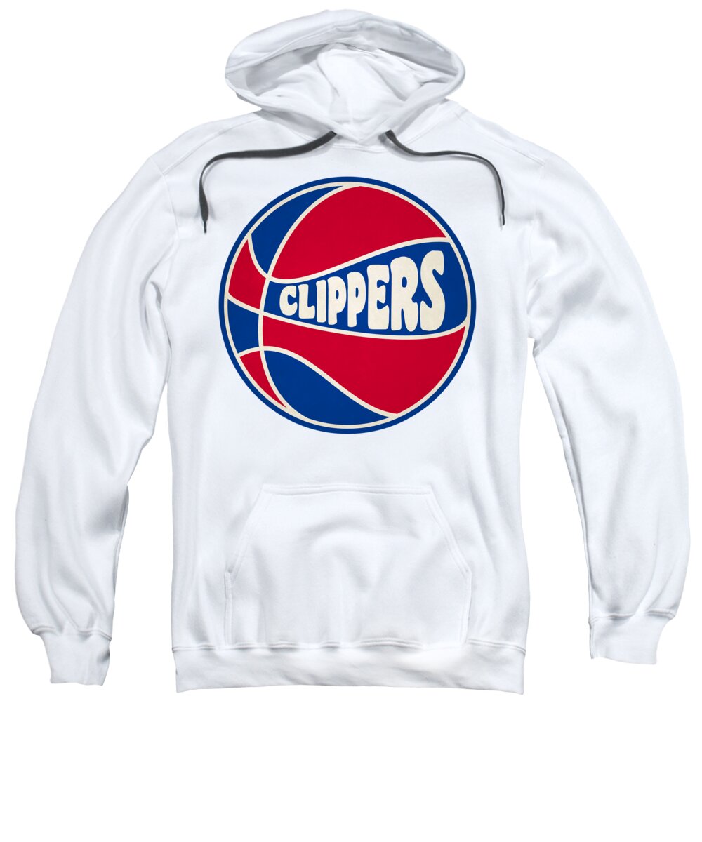 Los Angeles Clippers Retro Shirt Adult Pull-Over Hoodie by Joe Hamilton -  Fine Art America
