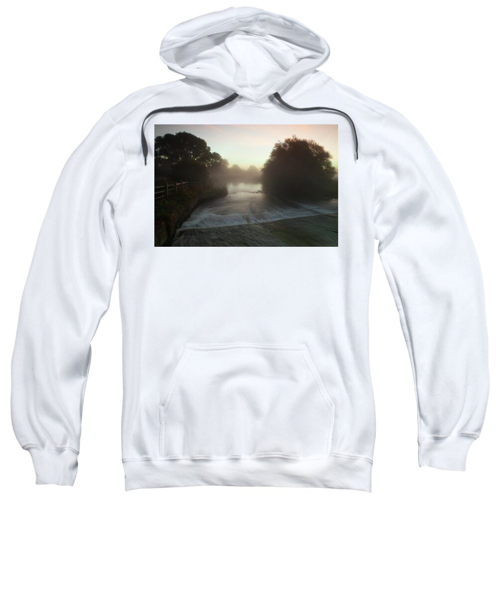 Mist Sweatshirt featuring the photograph Misty Morning by Nick Atkin