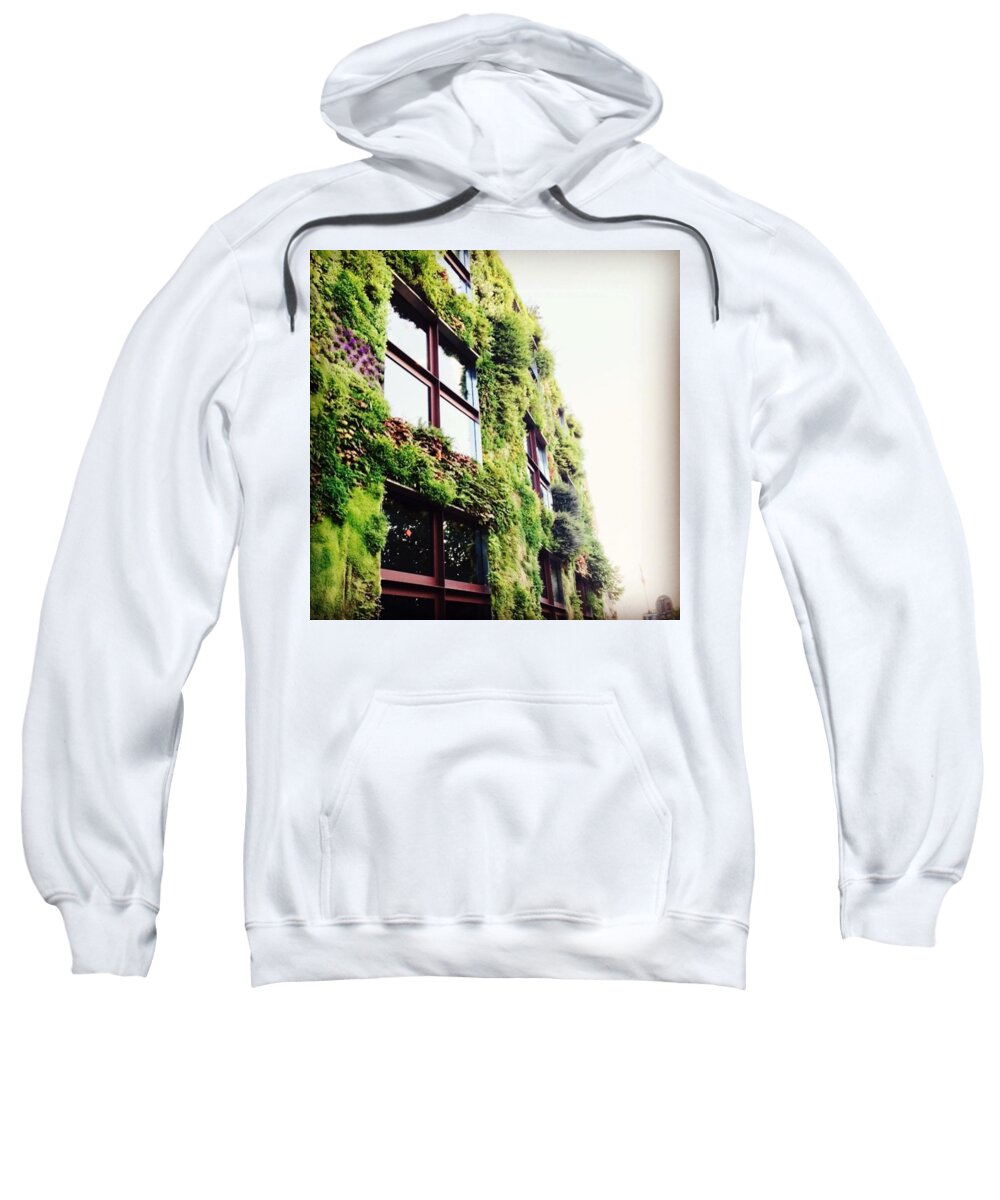 Paris Sweatshirt featuring the photograph #nice Building #paris #environment by Christian Trejo