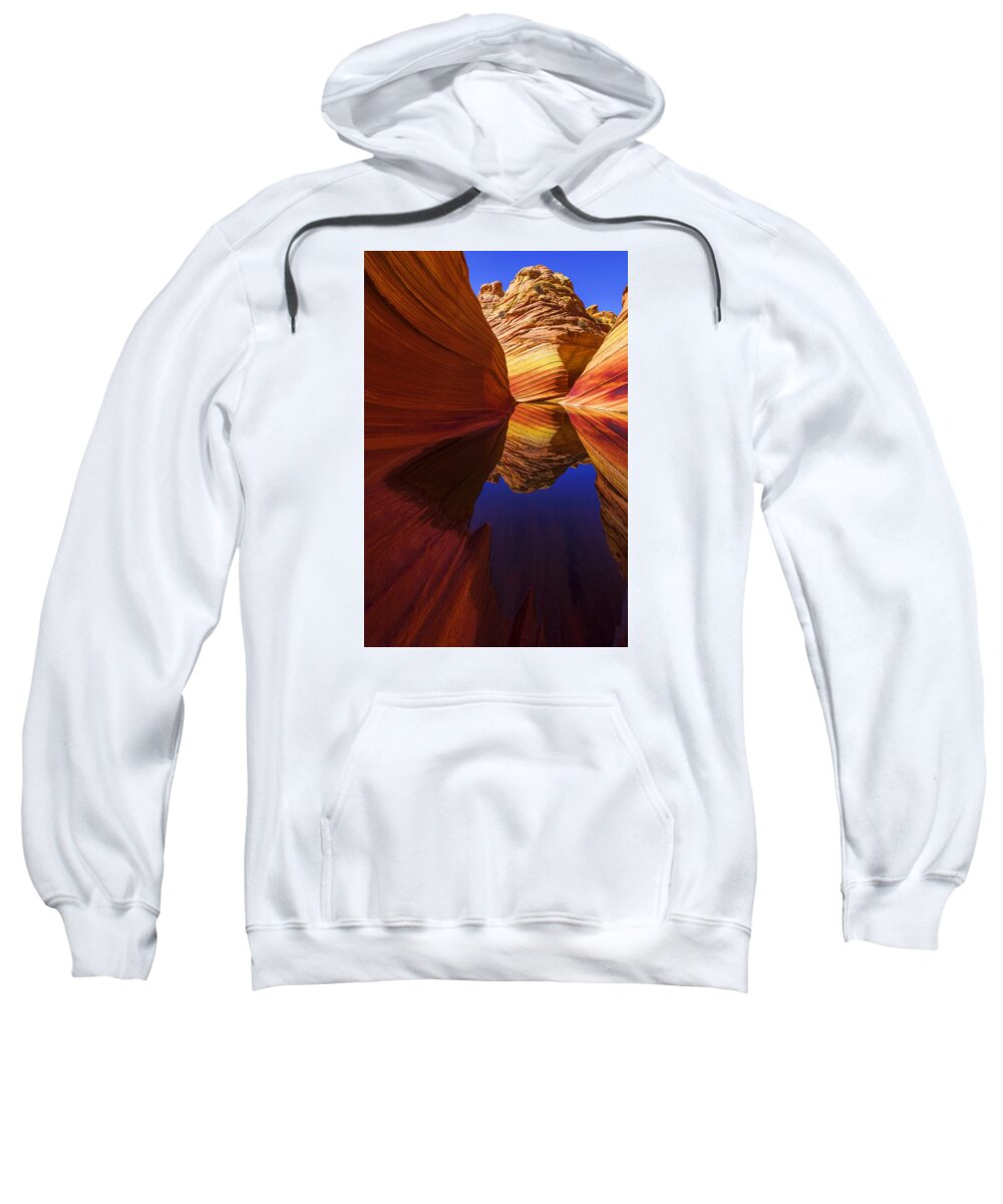 Oasis Sweatshirt featuring the photograph Oasis by Chad Dutson