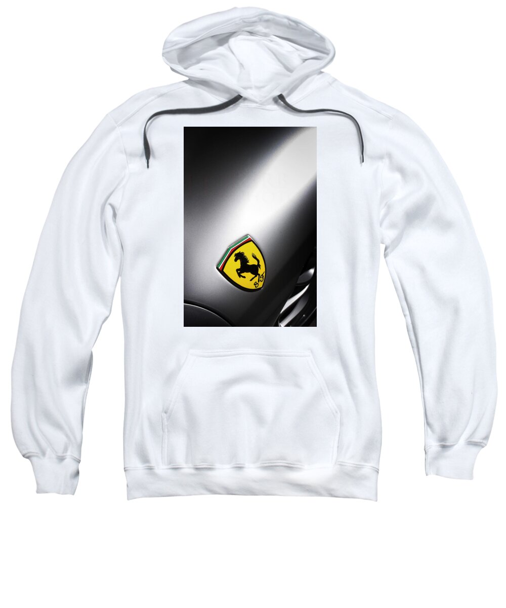 Ferrari Sweatshirt featuring the photograph Prancing Horse by ItzKirb Photography