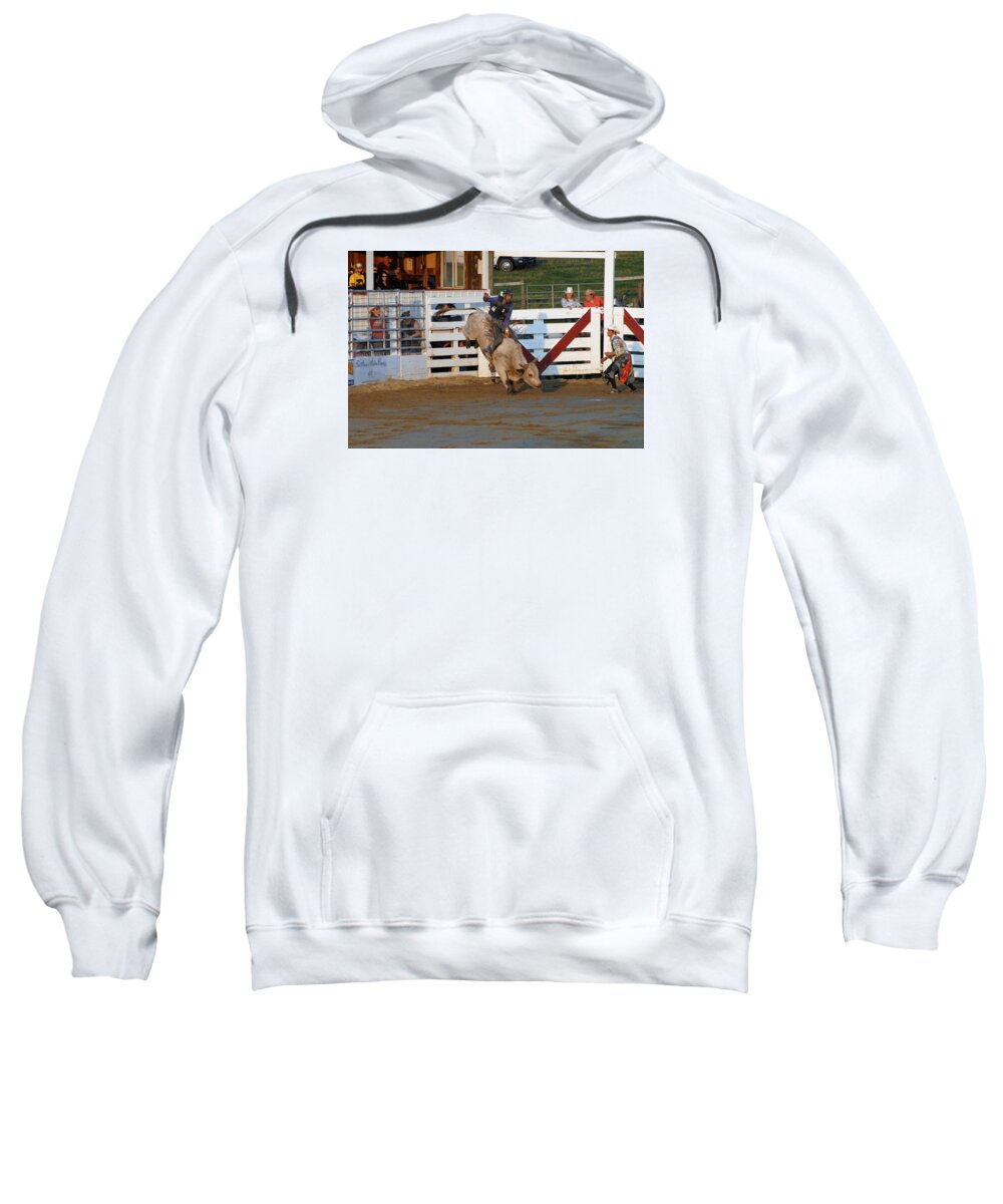 Rodeo Sweatshirt featuring the photograph Rodeo 338 by Joyce StJames