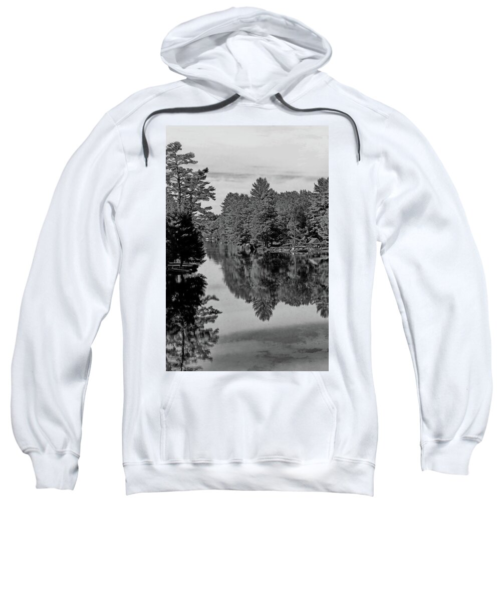 River Sweatshirt featuring the photograph Secret Hideaway by JGracey Stinson