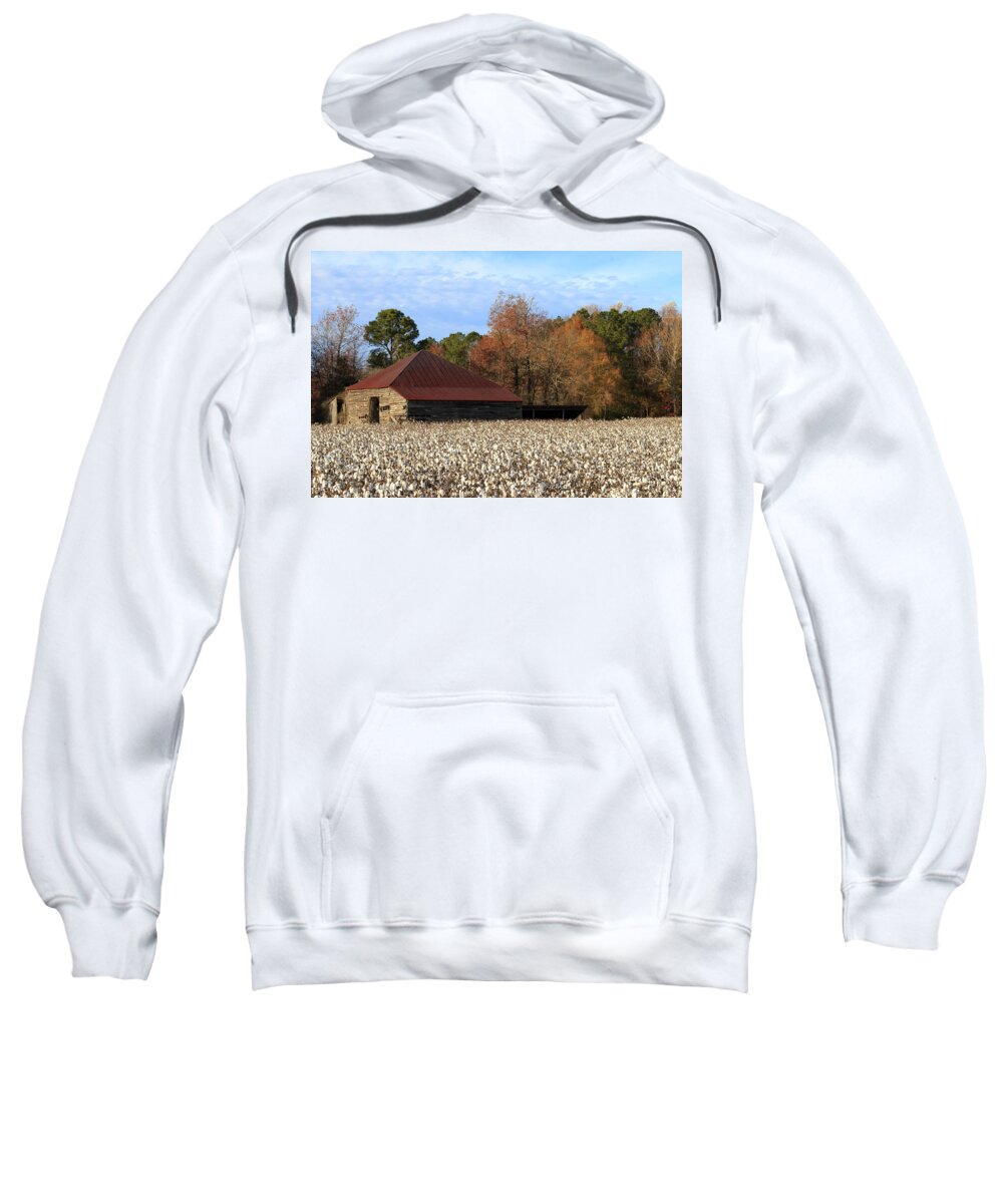 Old Sweatshirt featuring the photograph Shack in the Field by Travis Rogers