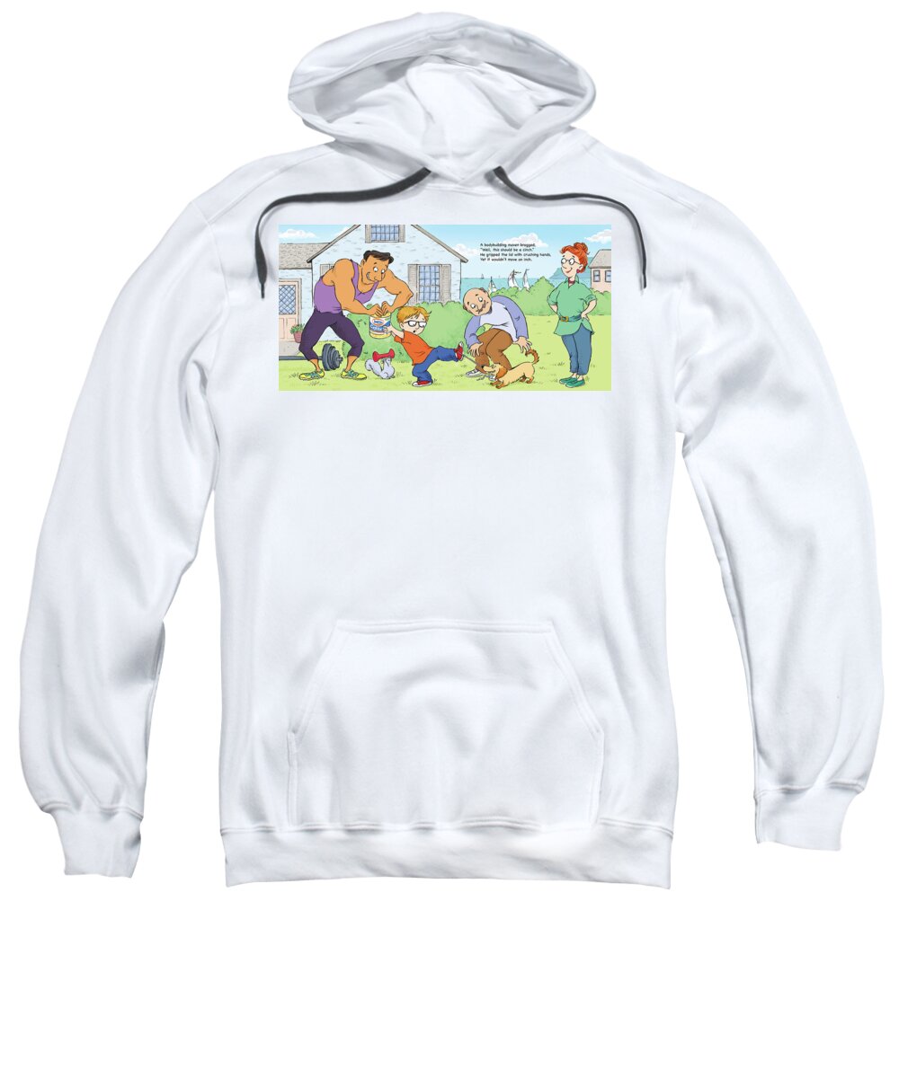 Mb Publishing Sweatshirt featuring the digital art The Maven--With Text by Renee Andriani