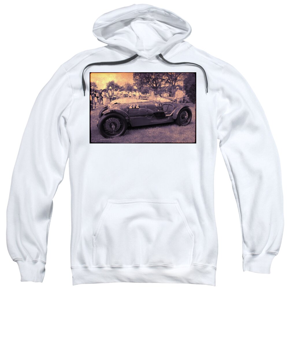 Antique Car Sweatshirt featuring the photograph The Racer by Aleksander Rotner