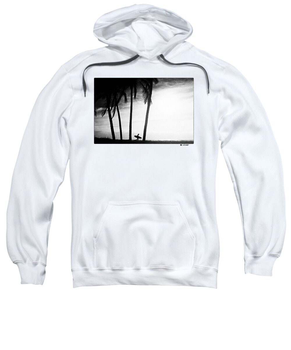 Surfing Sweatshirt featuring the photograph Ticla Palms Signature Tee by Nik West