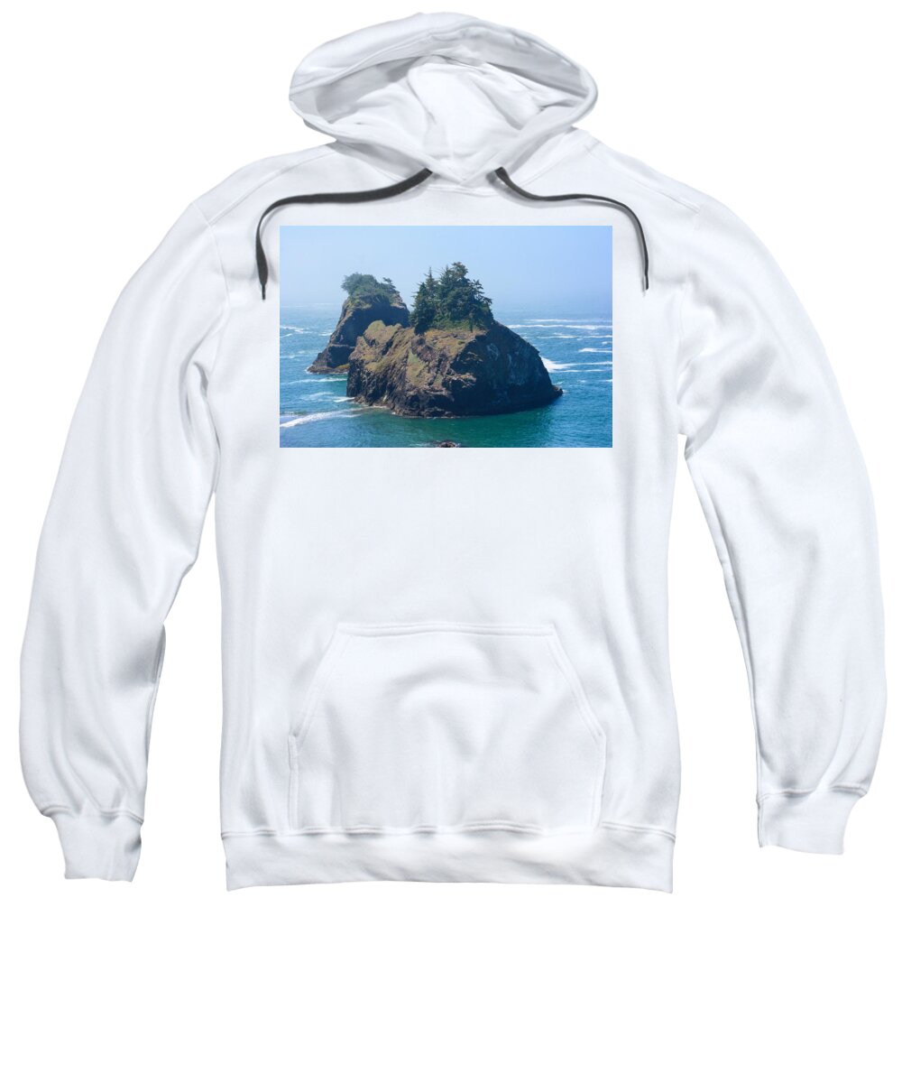 Landscape Sweatshirt featuring the photograph Windy Point Islands by Tikvah's Hope