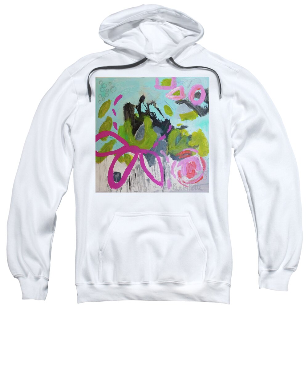  Sweatshirt featuring the painting New Upload #7 by Pam Gillette