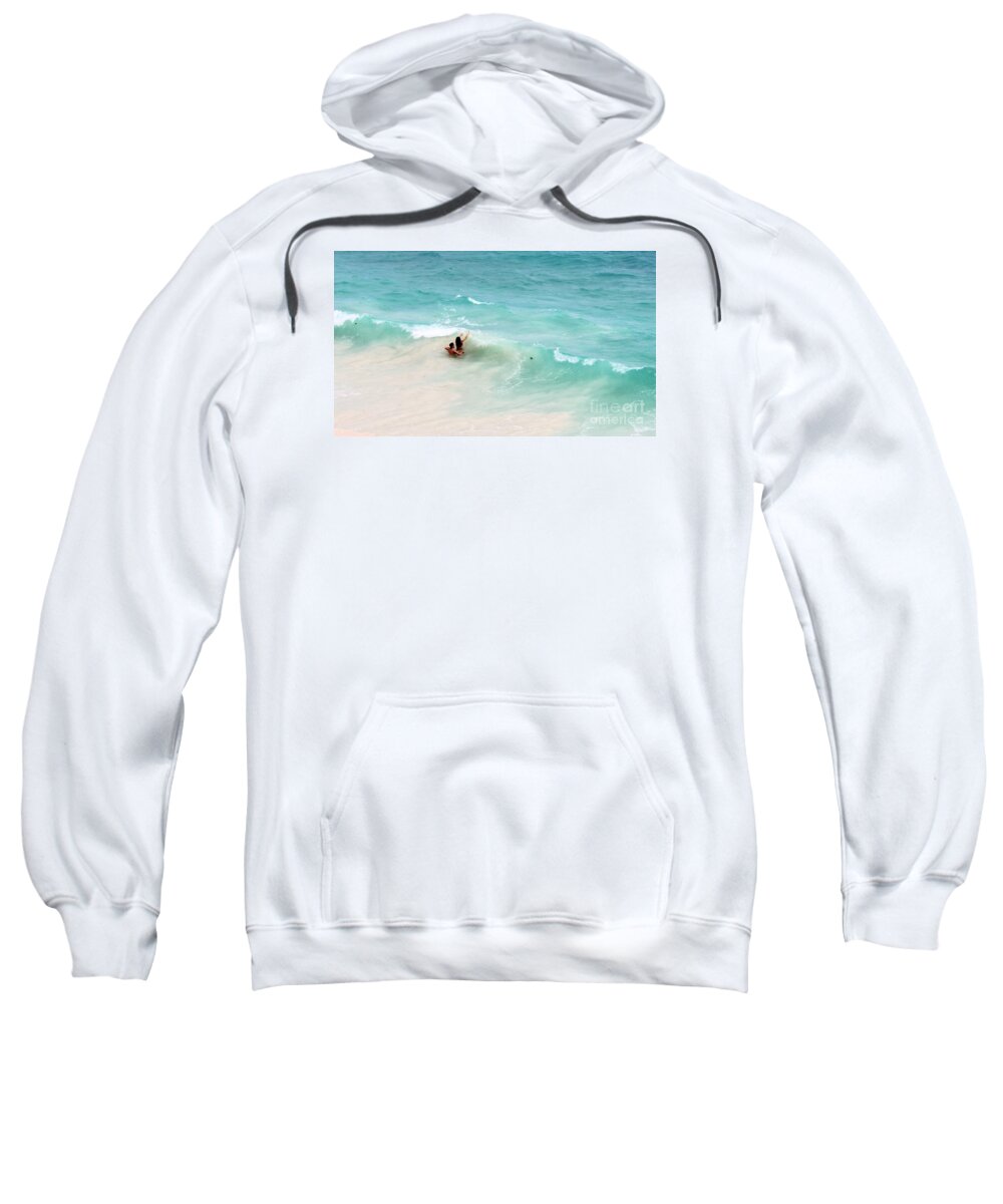 Beach Sweatshirt featuring the photograph Beach Love by FD Graham