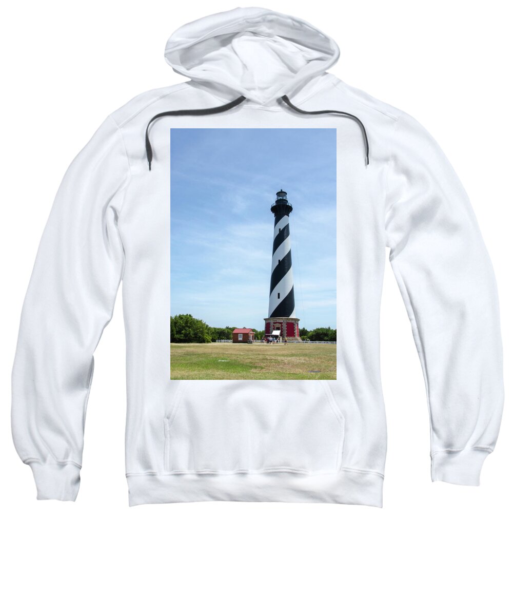 Cape Sweatshirt featuring the photograph Cape Hatteras by Douglas Wielfaert
