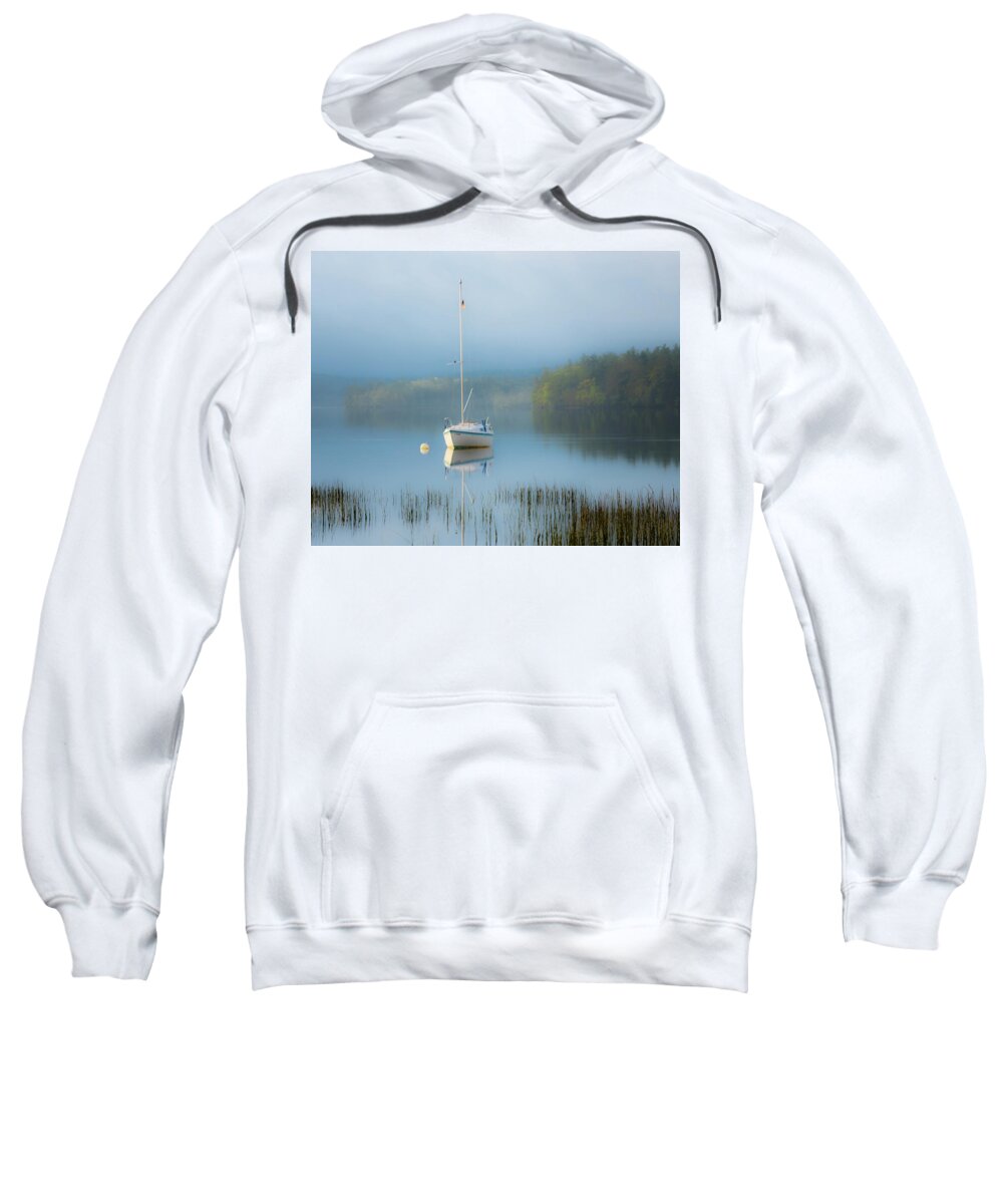 New England Sweatshirt featuring the photograph Changing Seasons by Ray Silva