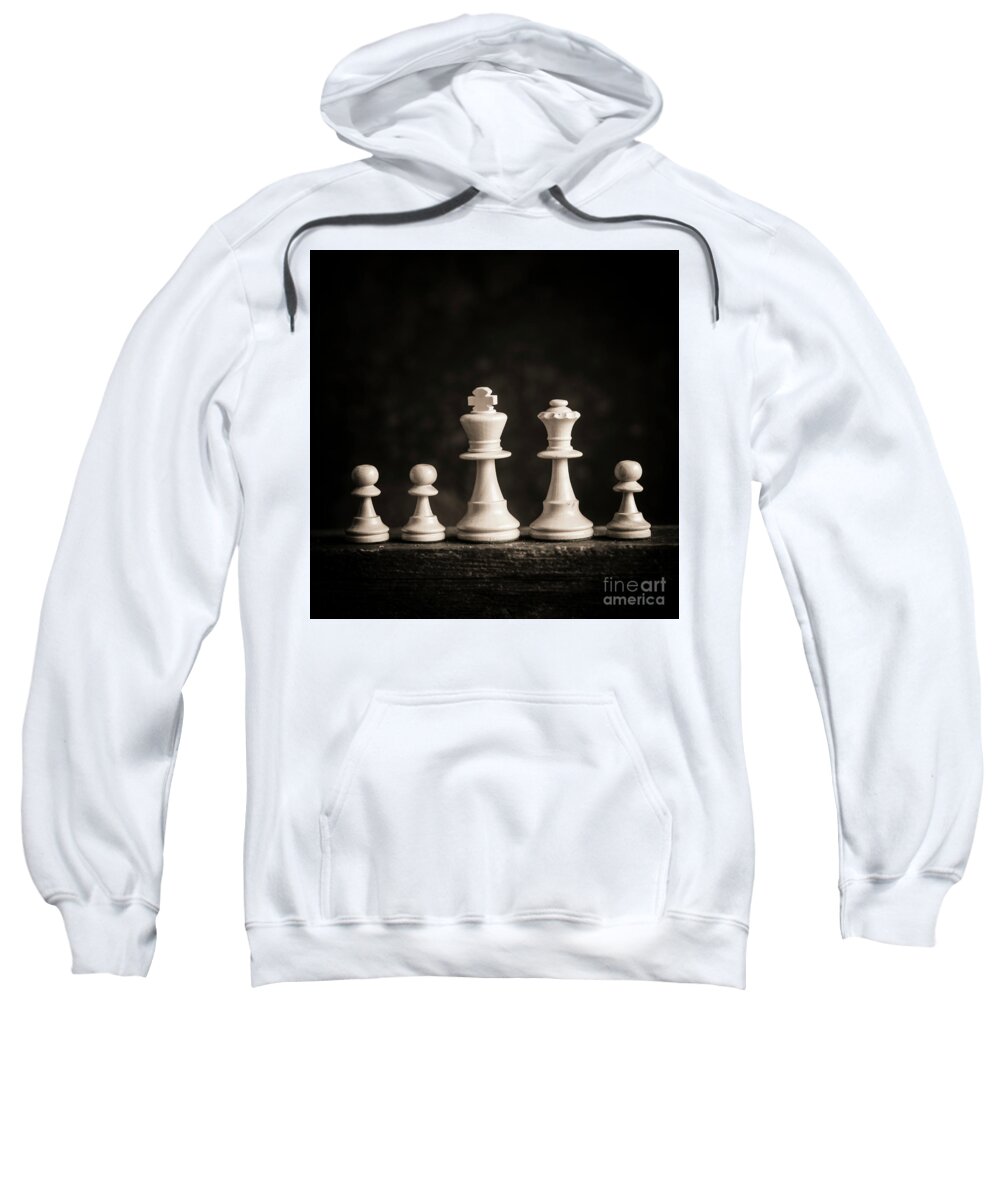 Arrangement Sweatshirt featuring the photograph Chessboard by Bernard Jaubert