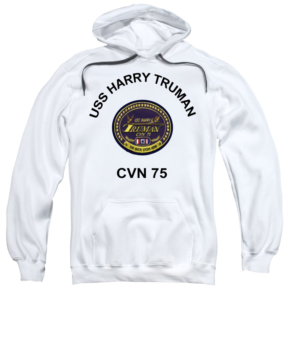 CVN 75 for Light Colors Sweatshirt