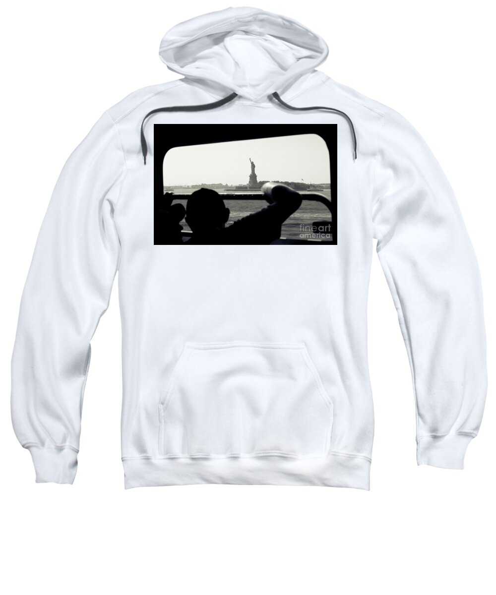 Nyc Sweatshirt featuring the photograph First Impressions by RicharD Murphy