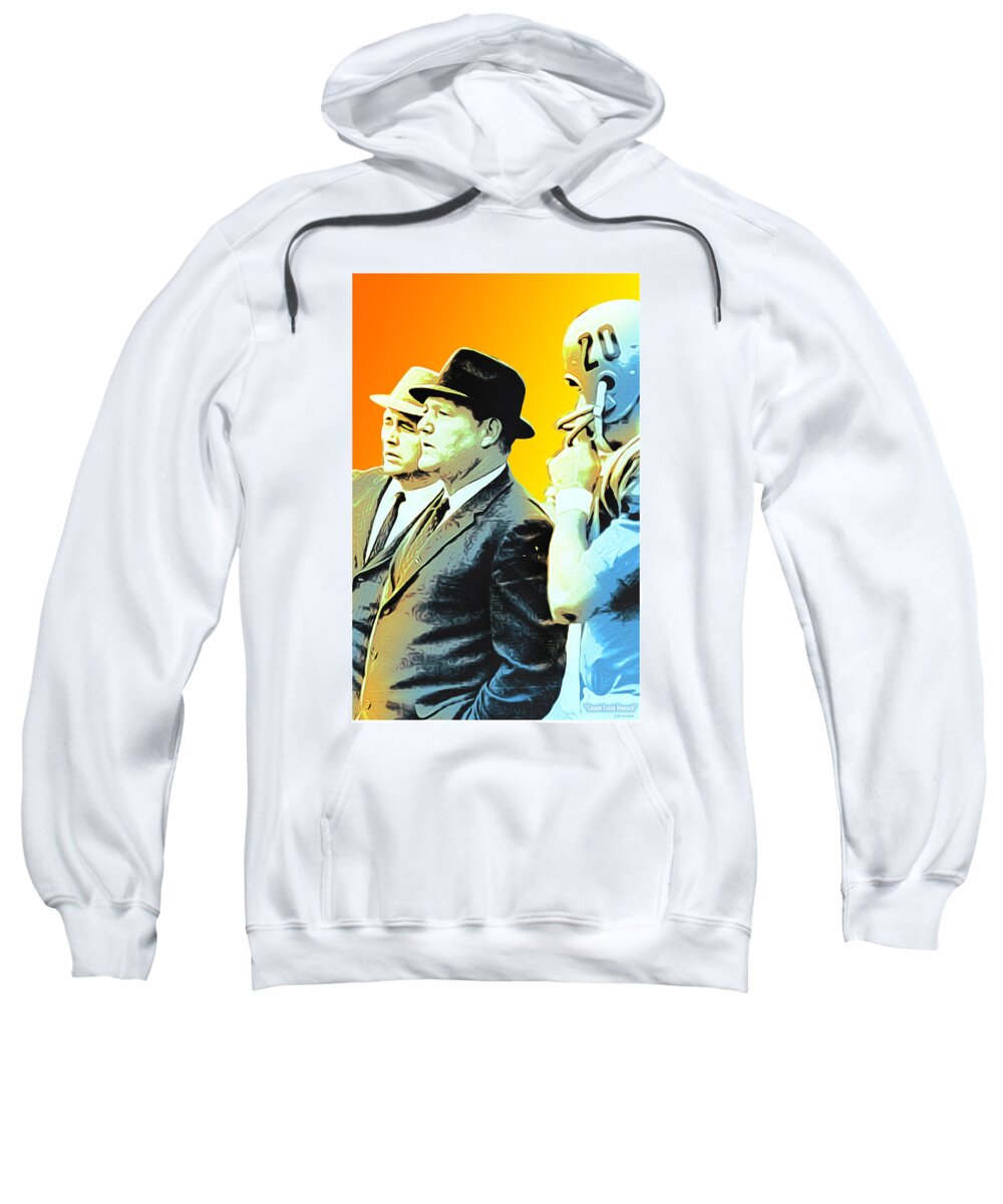 Pop Art Sweatshirt featuring the digital art Frank Howard by Greg Joens