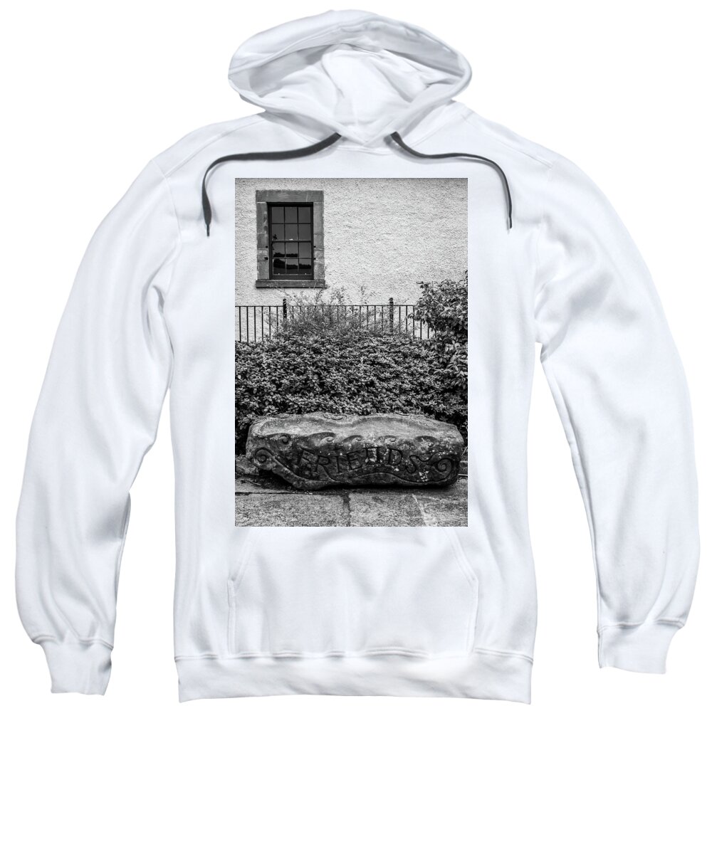 Friends Sweatshirt featuring the photograph Friends are Like Windows Through Which You See Out into the World and Back into Yourself by Susie Weaver