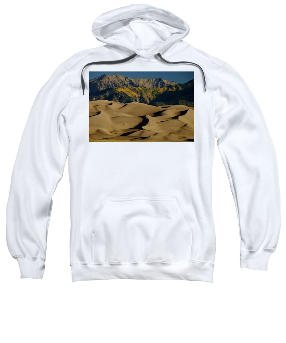 Aspens Sweatshirt featuring the photograph Grand Dunes II by Johnny Boyd