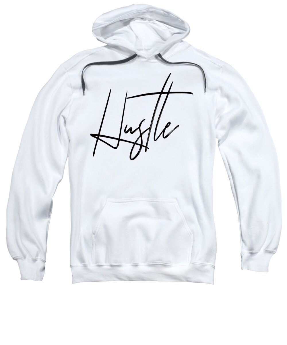 Hustle Sweatshirt featuring the digital art Hustle by David Millenheft