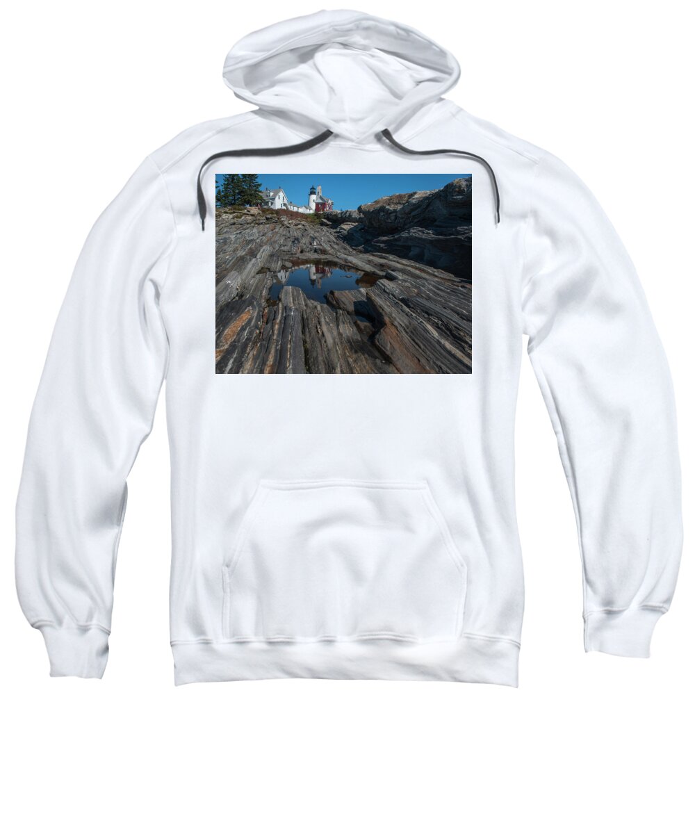 Pemaquid Sweatshirt featuring the photograph Pemaquid Lighthouse by Rick Hartigan
