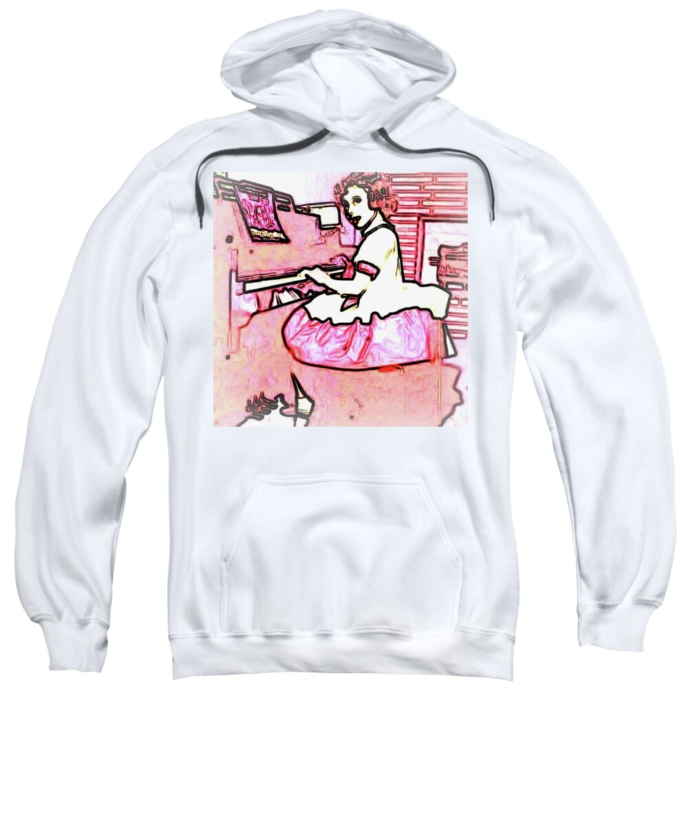 Affordable Sweatshirt featuring the photograph Special Perfomance by Judy Kennedy