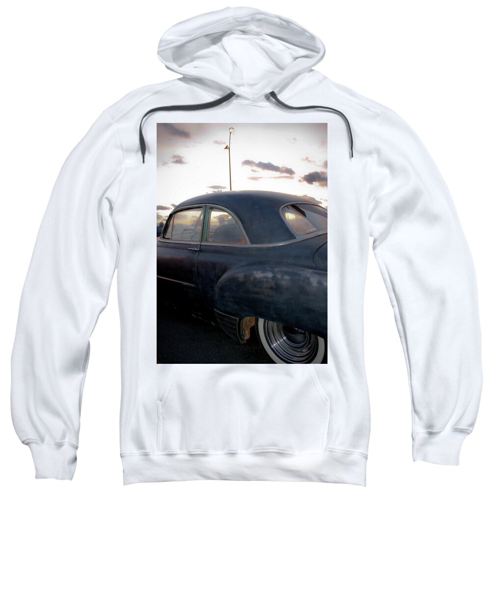 Auto Car Roadster Sweatshirt featuring the photograph Twilight Roadster by Neil Pankler